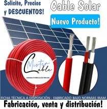 Cable Solar / Fotovoltaico 1 x 2,5 mm
